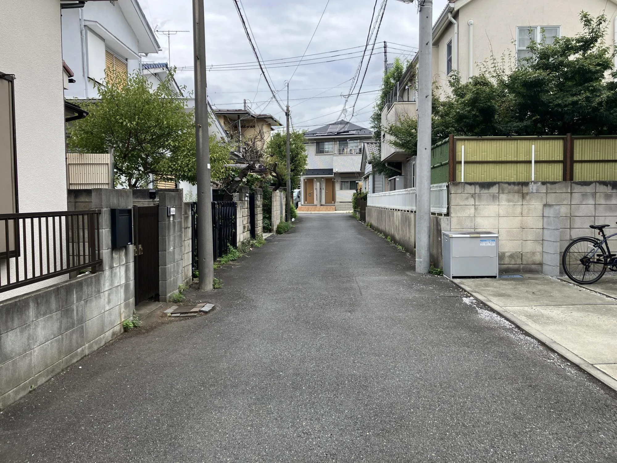 前面道路①