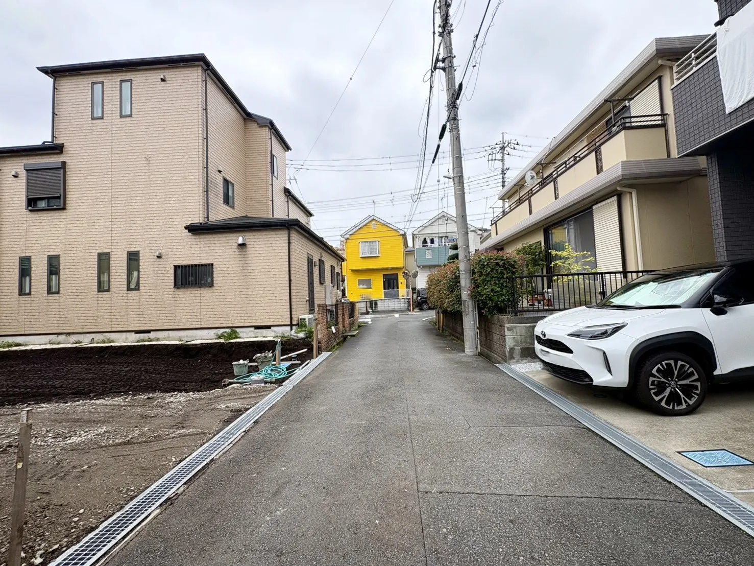 前面道路