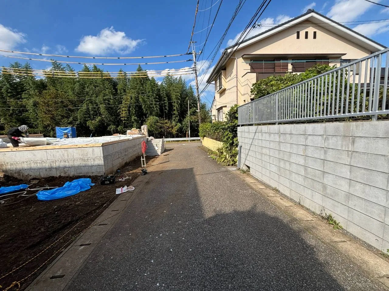 前面道路