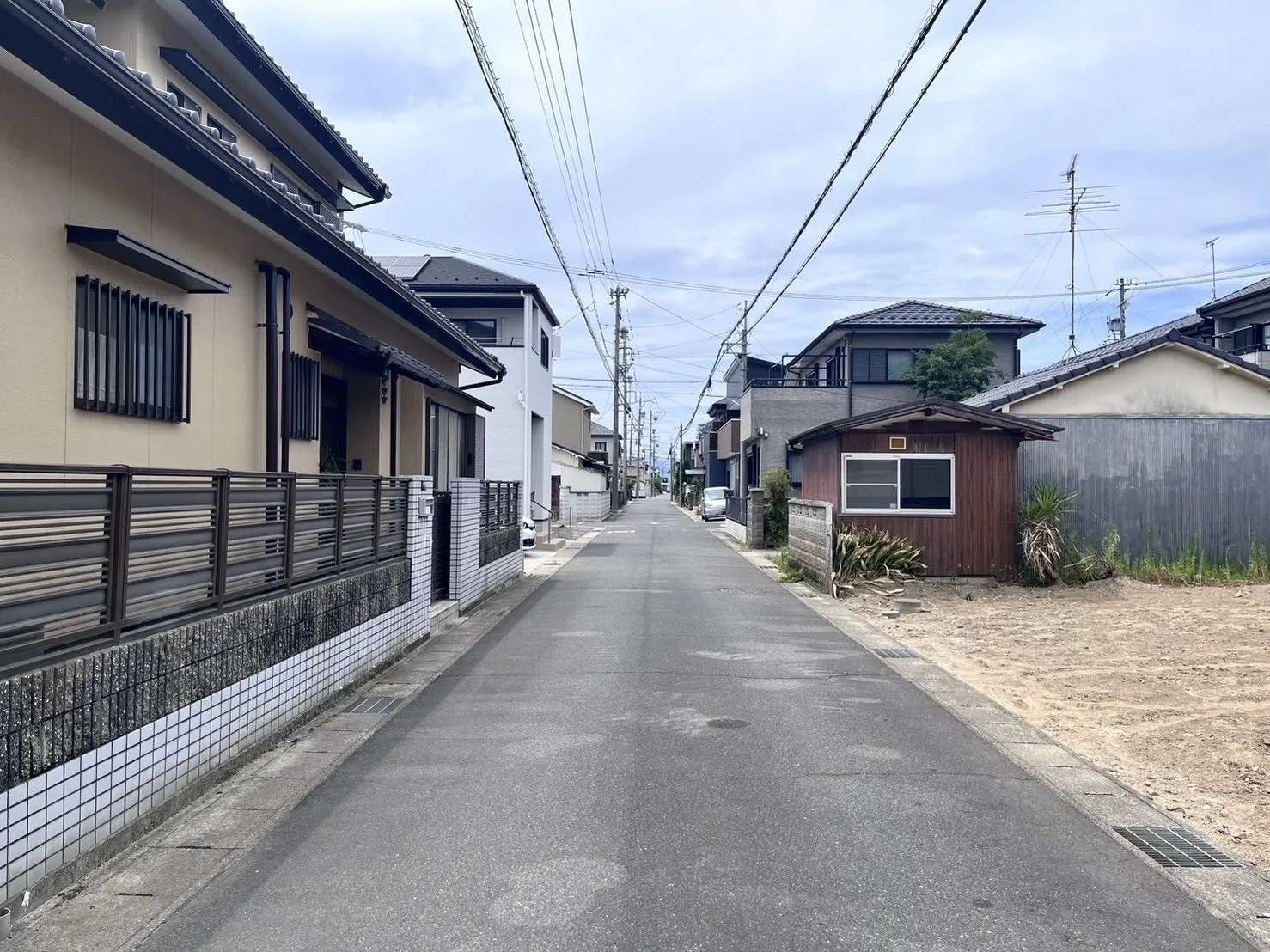 前面道路