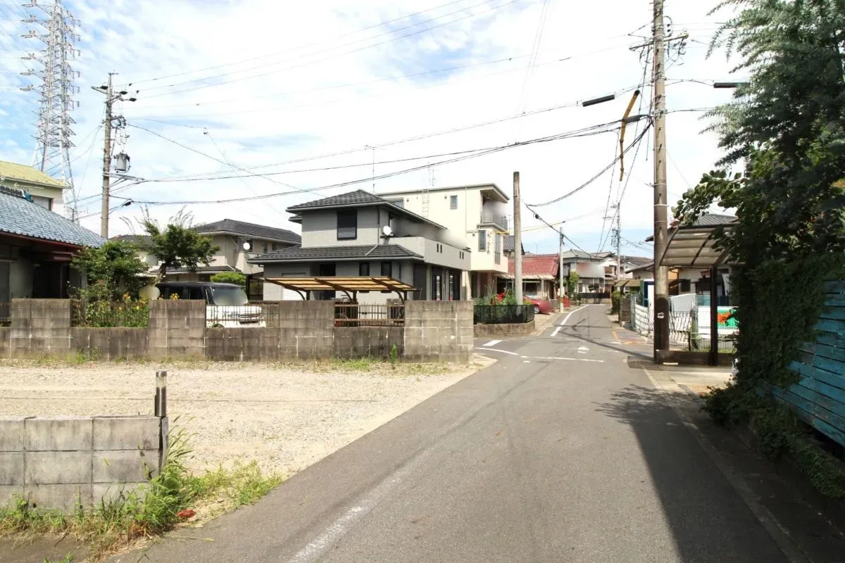 7月17日撮影 南側道路(西→東)