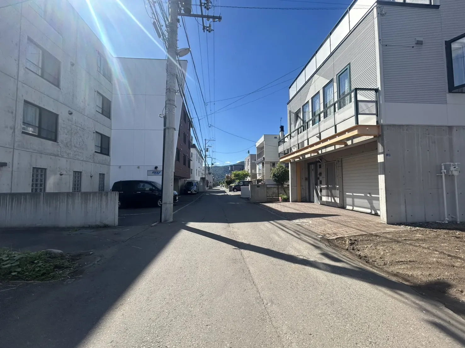 前面道路