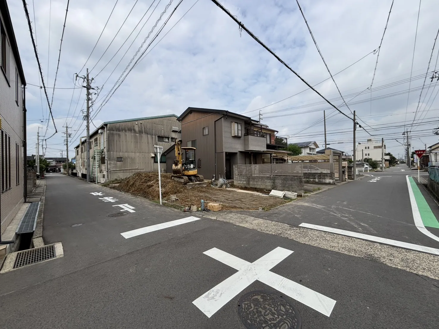 前面道路