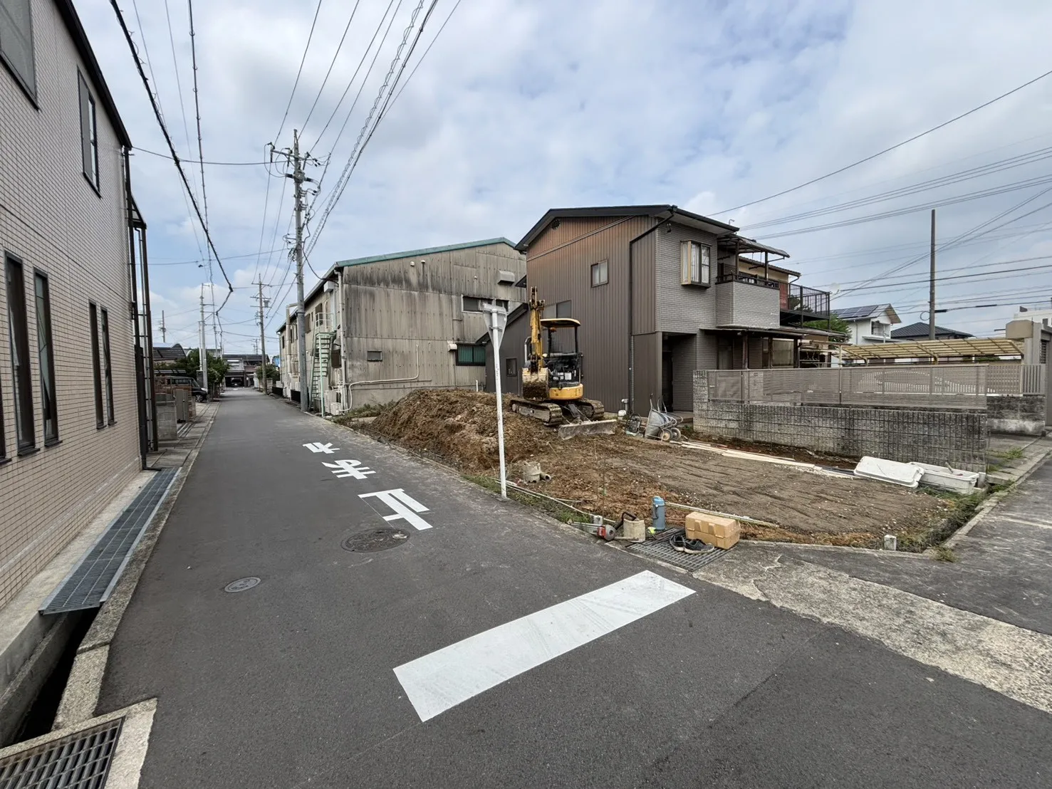 前面道路