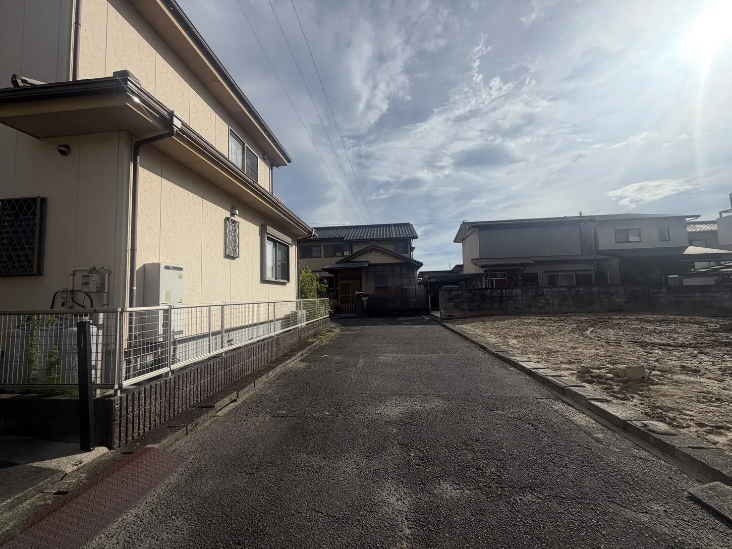 【現地写真】2026年9月21日撮影。
前面道路 東側約5.0m公道