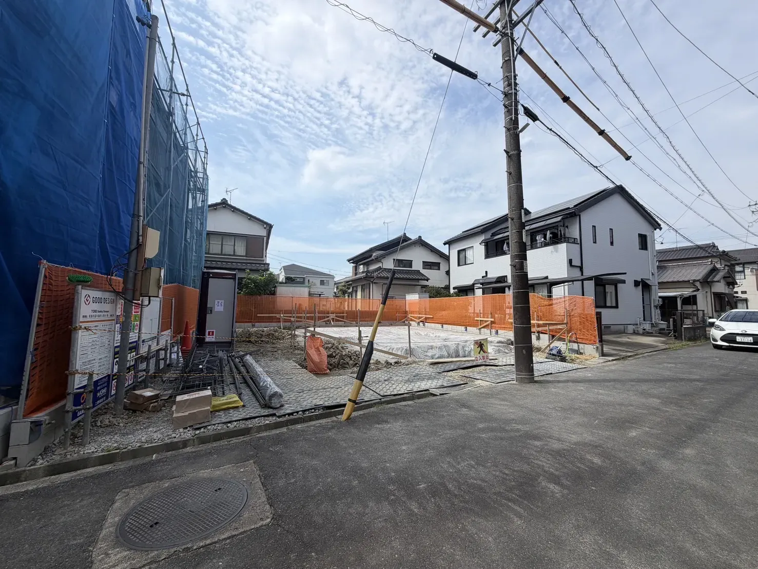 【現地写真】2026年9月25日撮影
※電柱は敷地内に移設予定