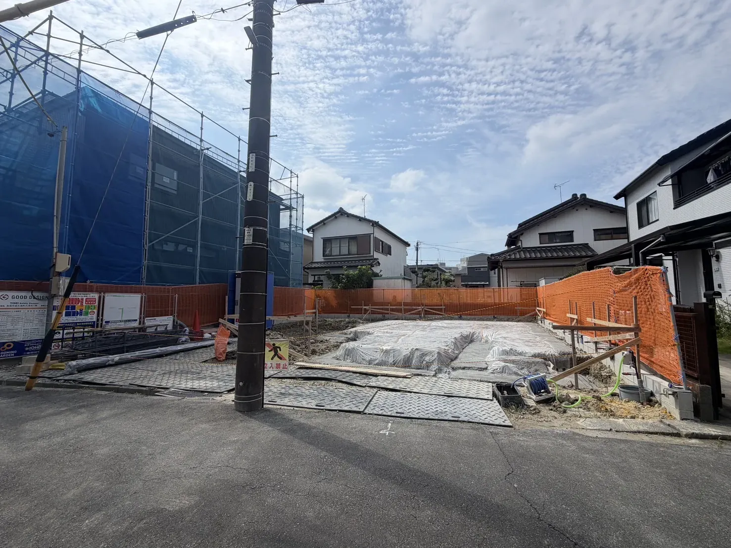 【現地写真】2026年9月25日撮影
※電柱は敷地内に移設予定
