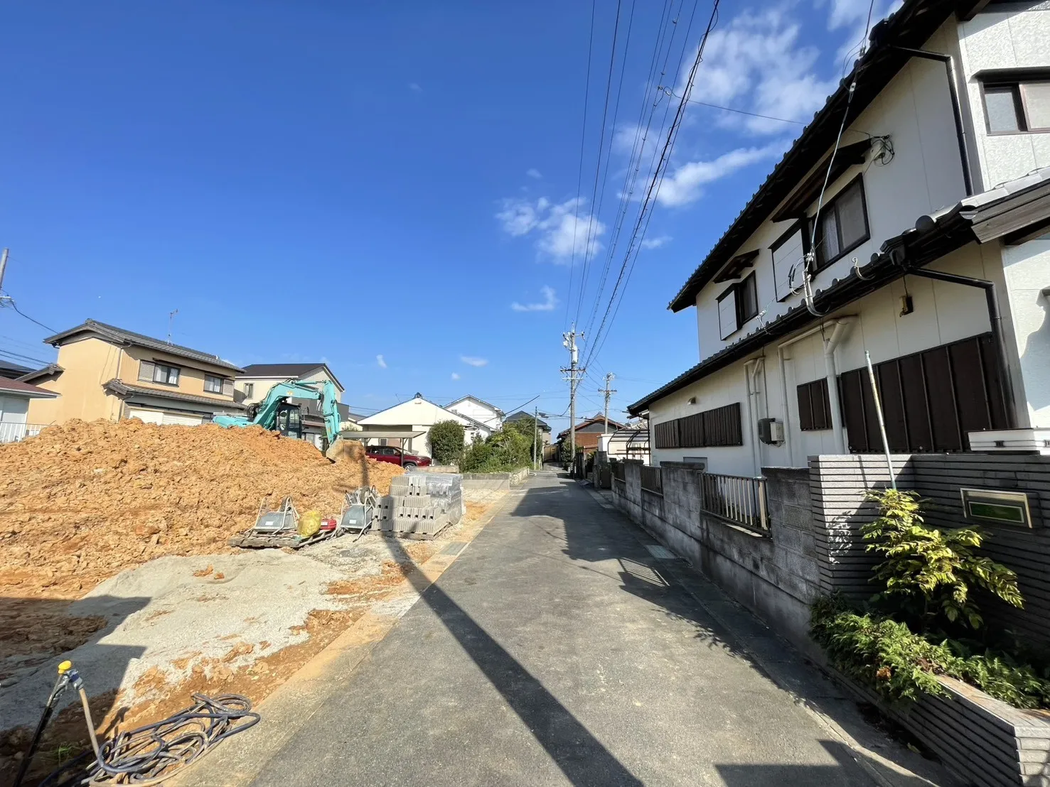 前面道路
