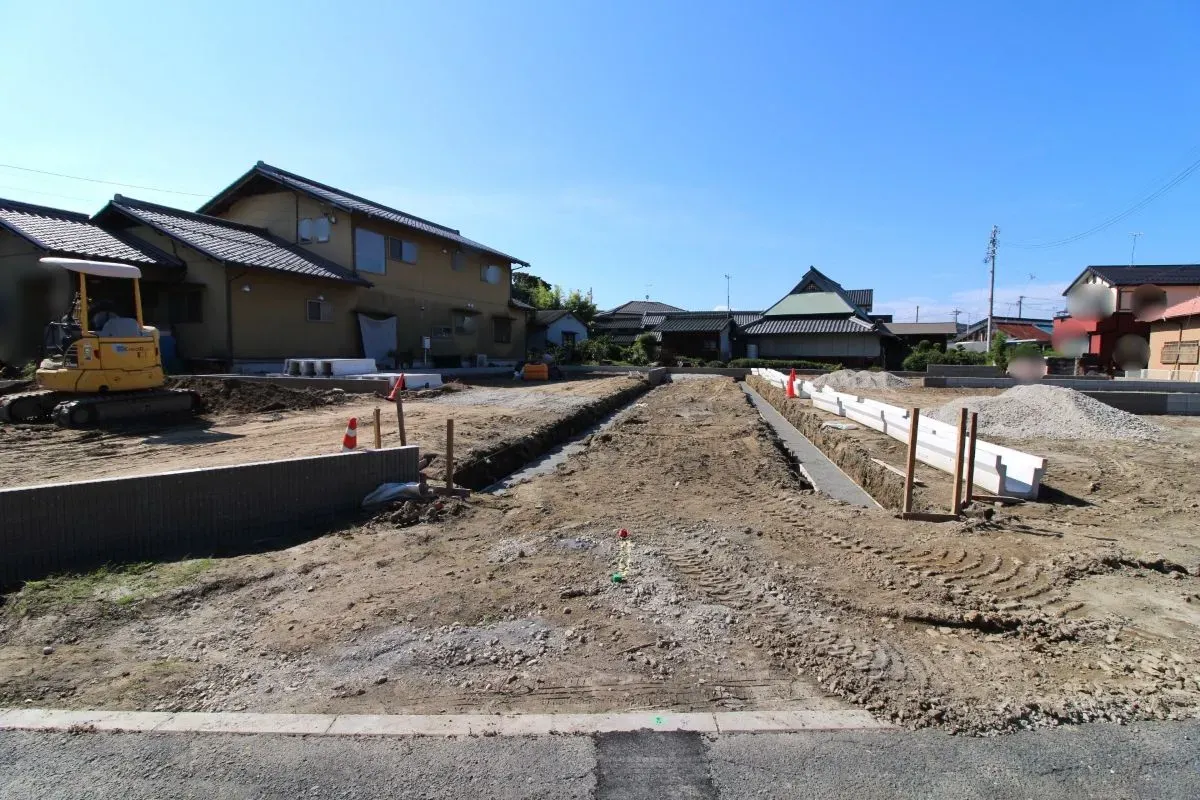 10月18日撮影　協定道路(北西→南東)