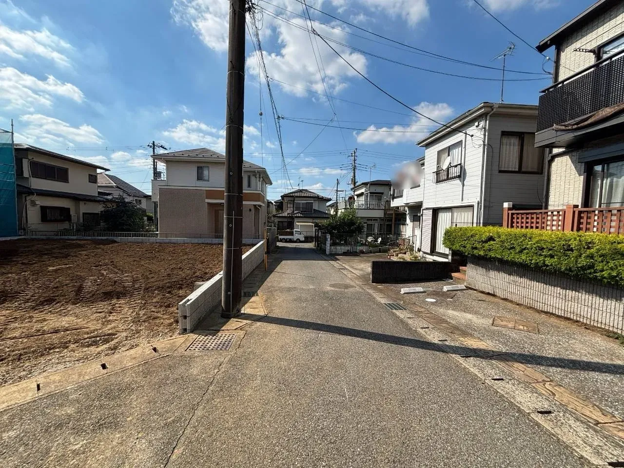 前面道路