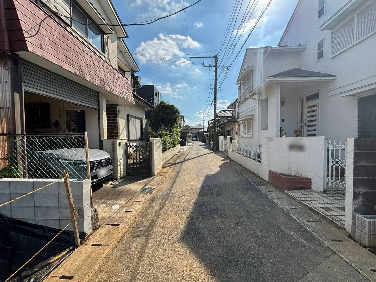 前面道路