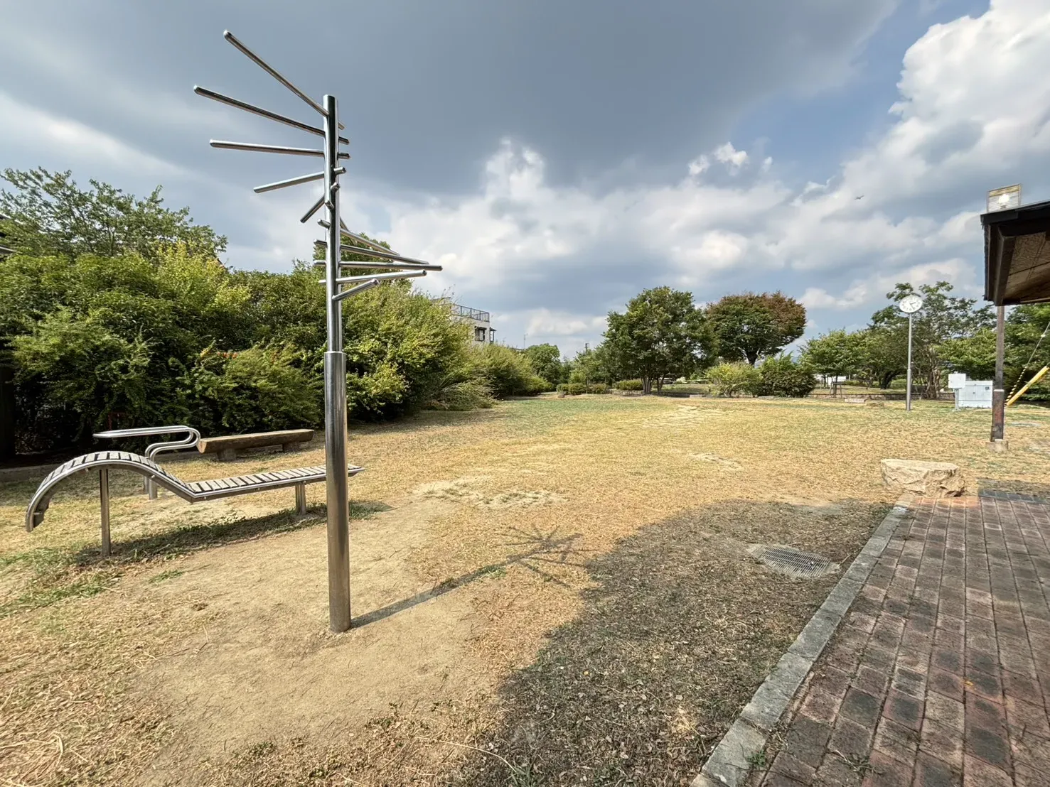 今在家西緑地