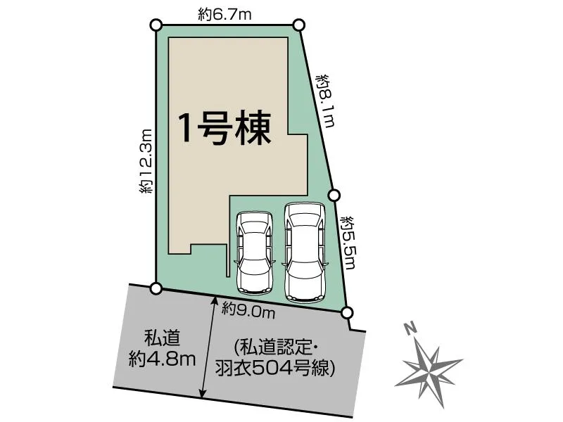 区画図