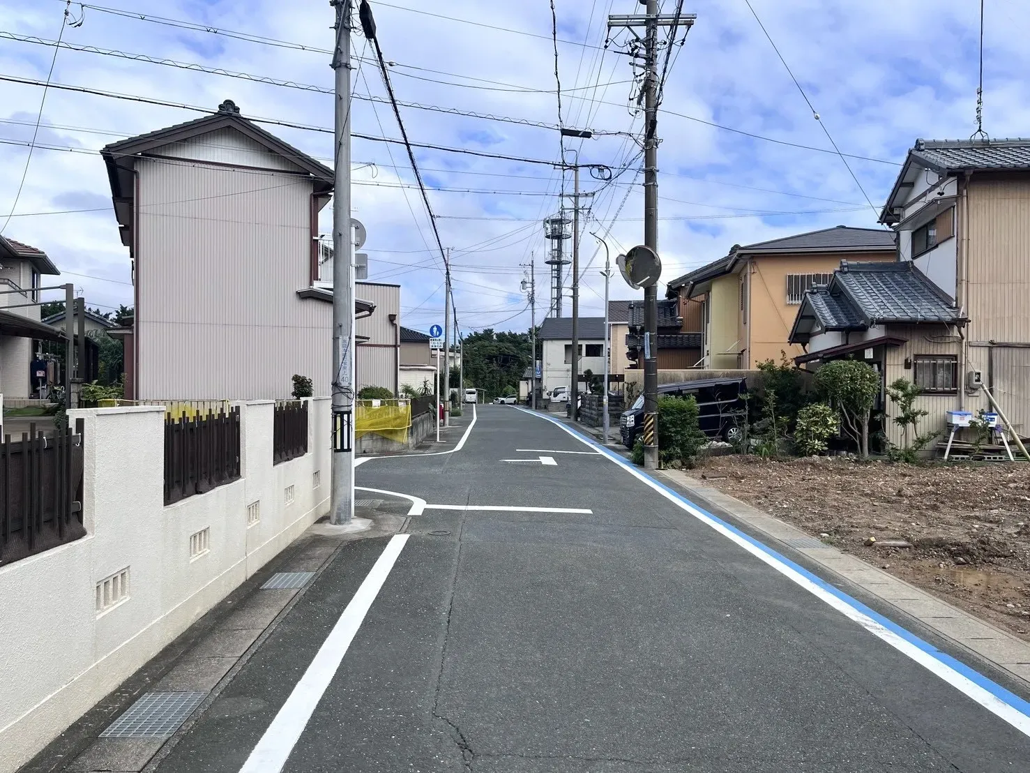 前面道路