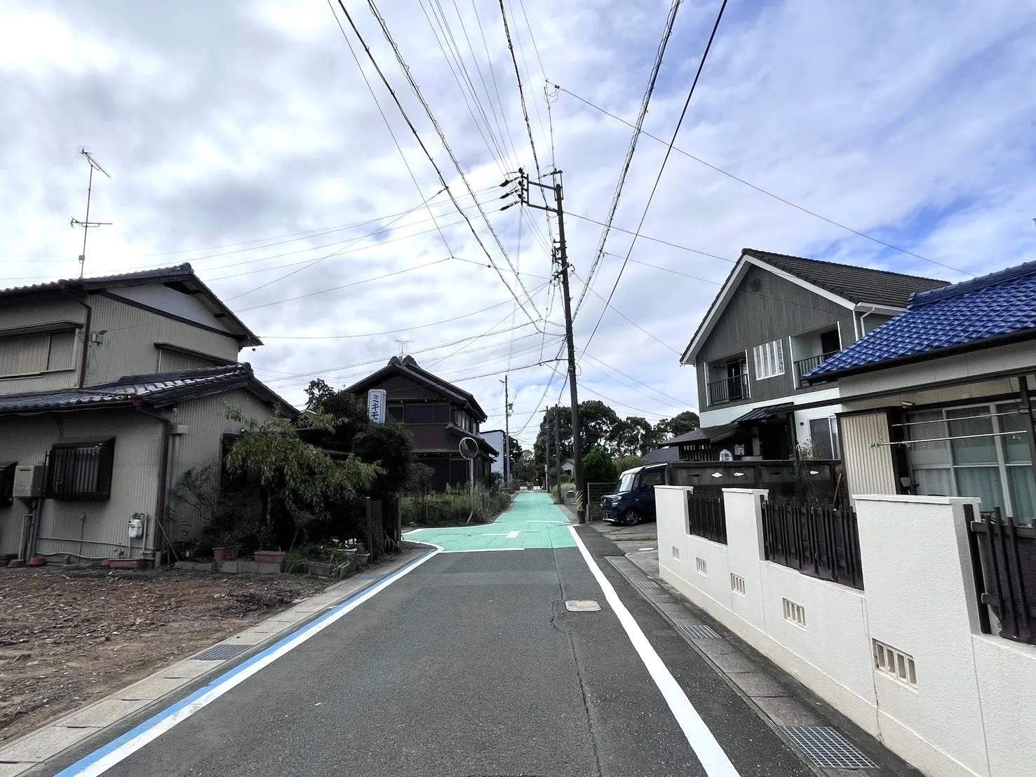前面道路
