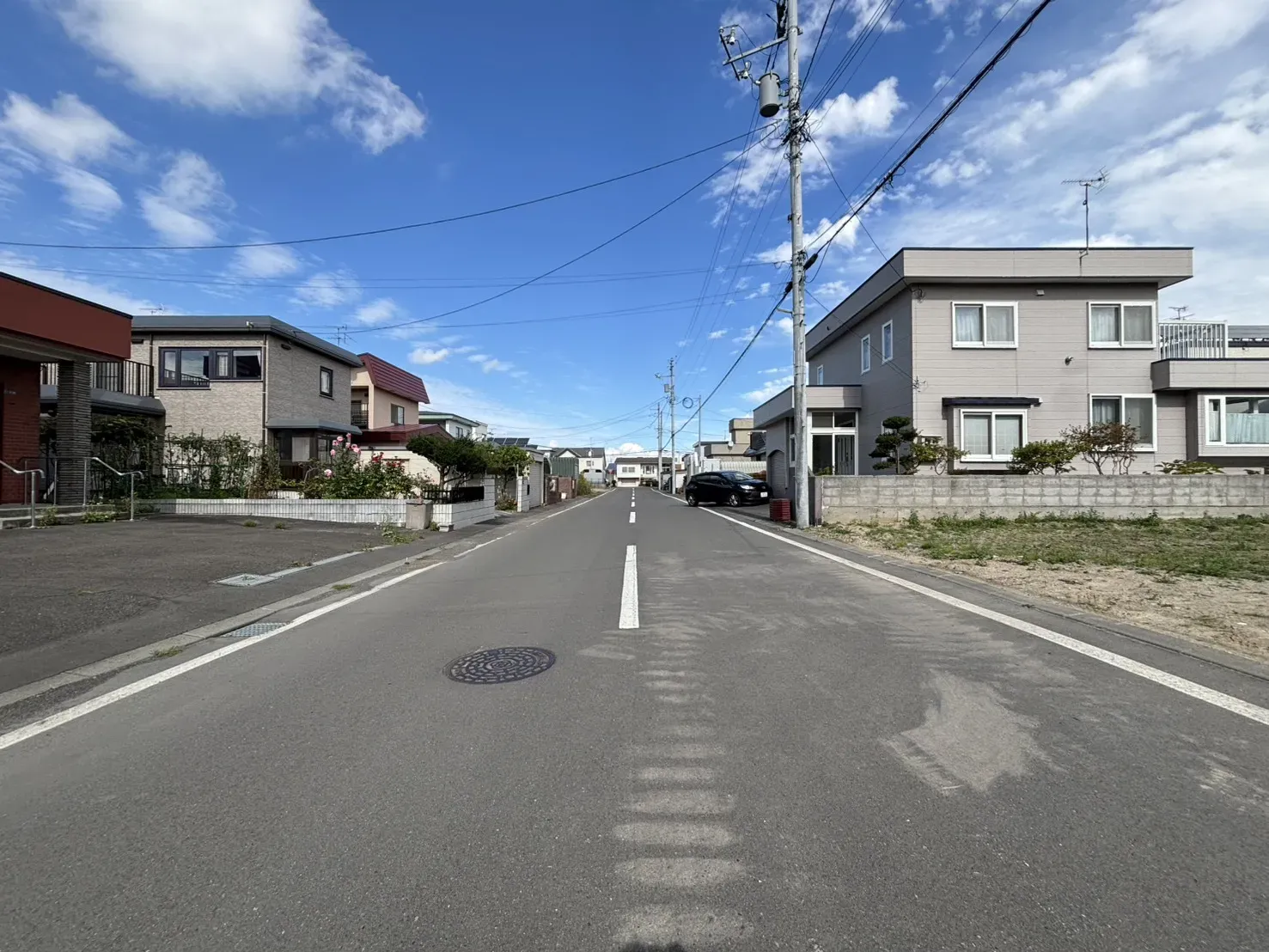 前面道路