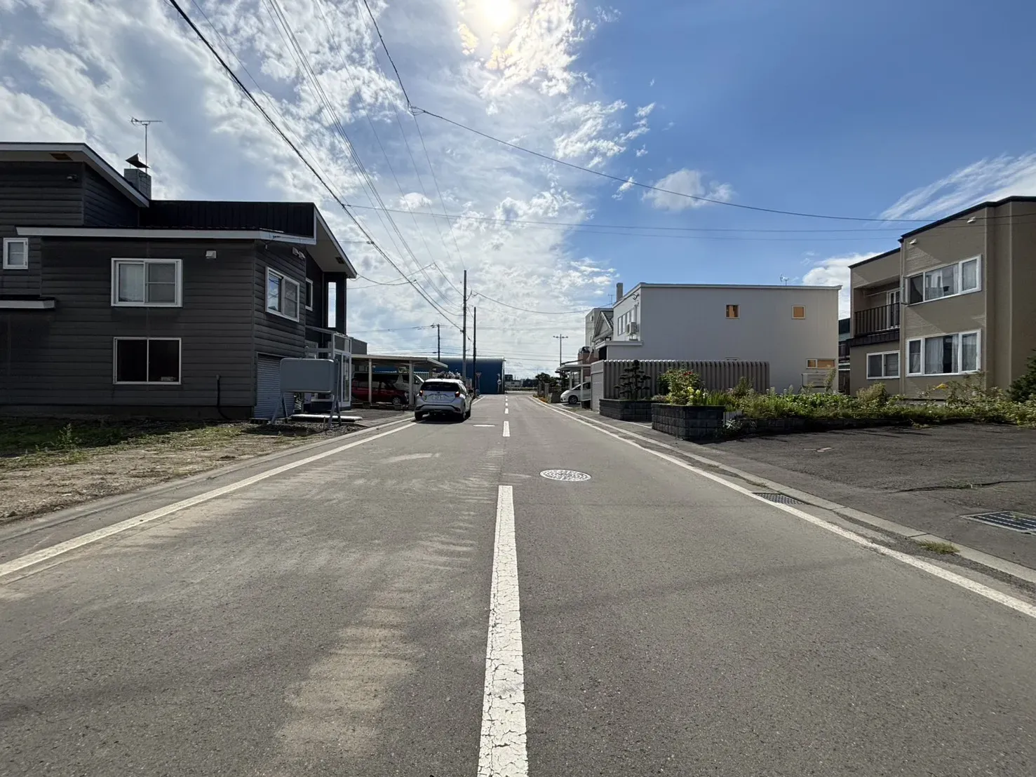 前面道路